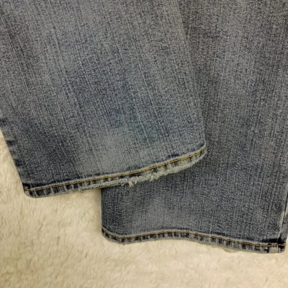 Silver Womens Jeans Suki Boot Cut Denim Blue Indigo Wash Low Rise Whiskering 29 - Picture 6 of 13
